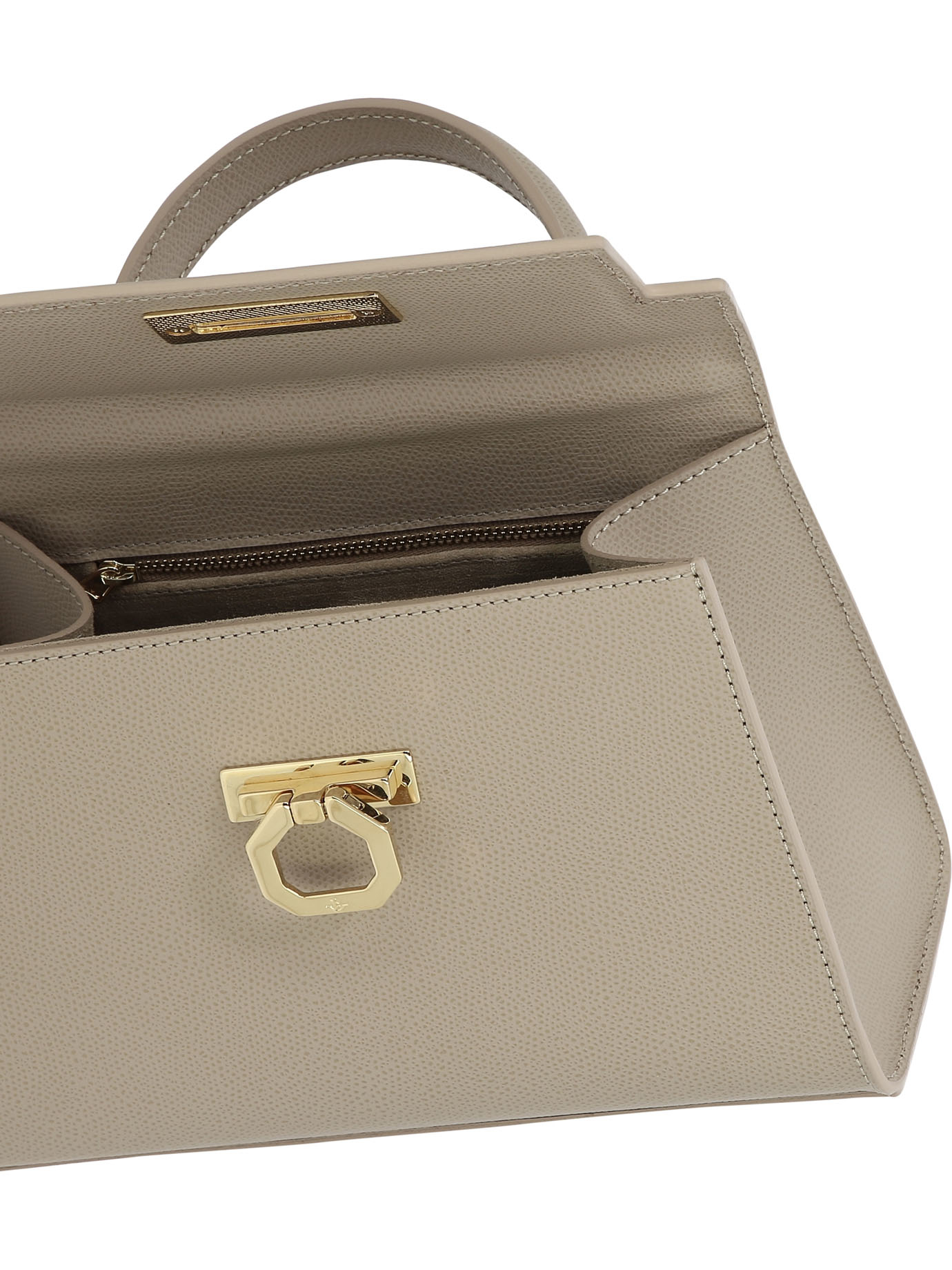 CARBOTTI Beige Greta handbag